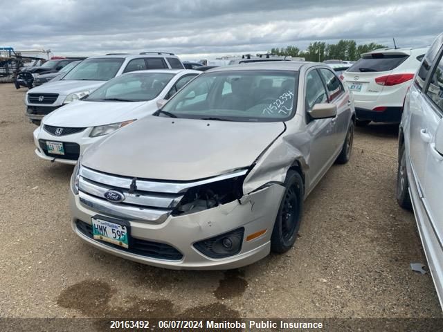 2010 Ford Fusion Se VIN: 3FAHP0HA2AR369705 Lot: 20163492