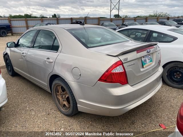 2010 Ford Fusion Se VIN: 3FAHP0HA2AR369705 Lot: 20163492