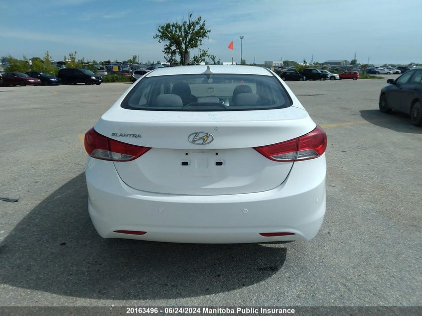 2013 Hyundai Elantra Gl VIN: 5NPDH4AEXDH169608 Lot: 20163496