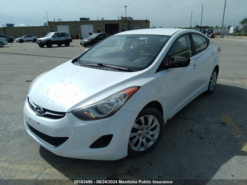 2013 Hyundai Elantra Gl VIN: 5NPDH4AEXDH169608 Lot: 20163496