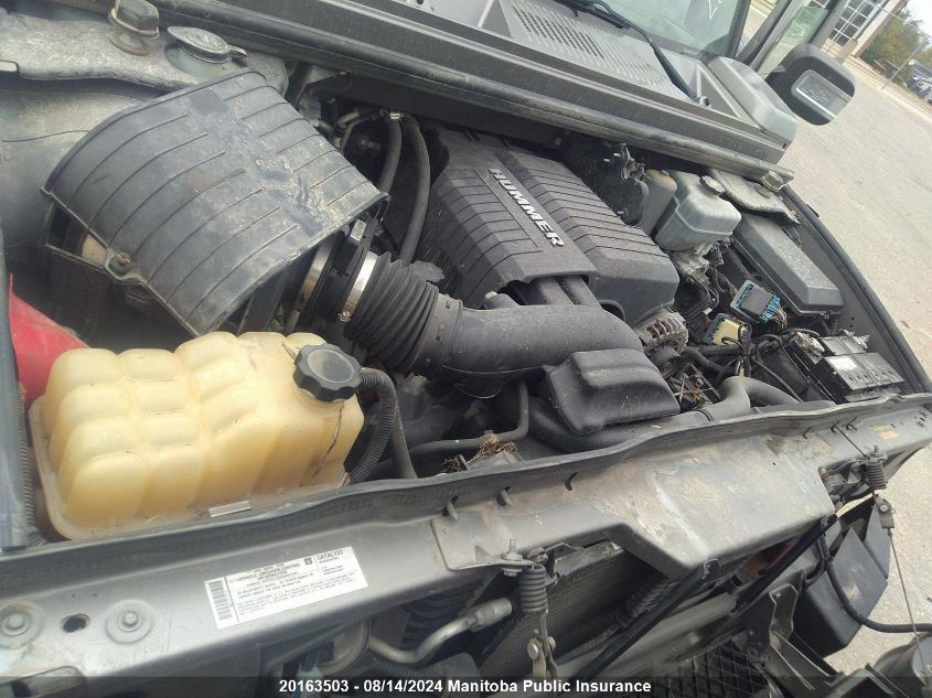 2008 Hummer H2 VIN: 5GRGN23808H101371 Lot: 20163503