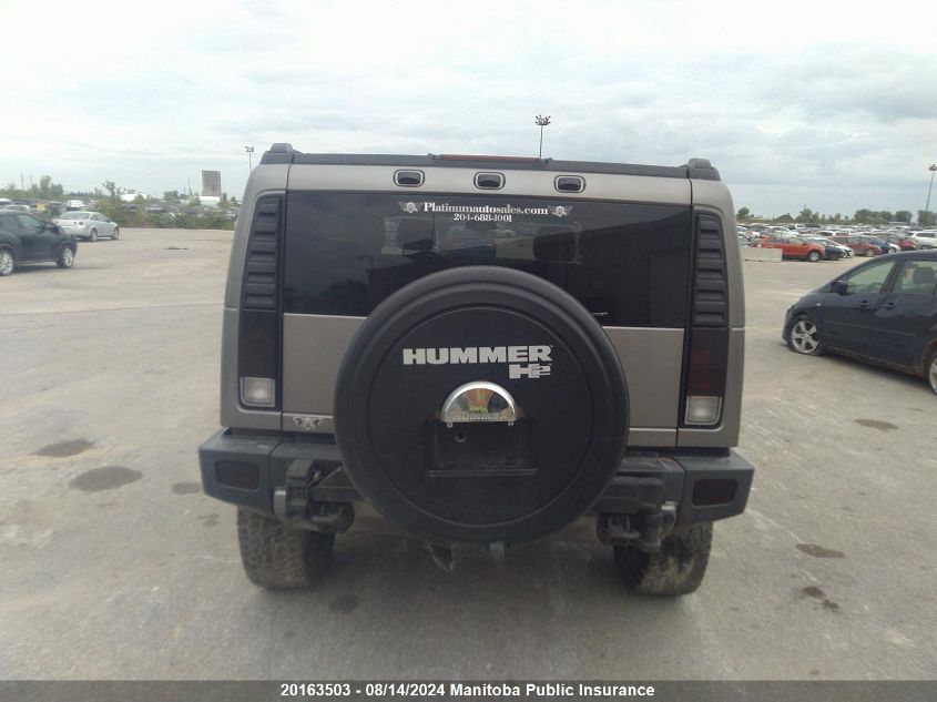 2008 Hummer H2 VIN: 5GRGN23808H101371 Lot: 20163503
