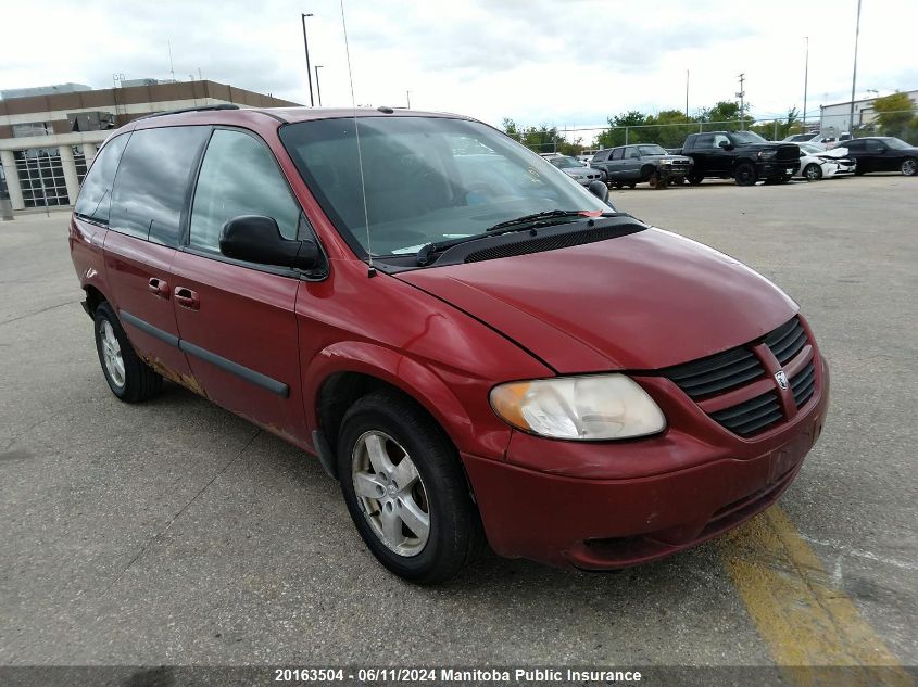 2007 Dodge Caravan Sxt VIN: 1D4GP45R87B227110 Lot: 20163504