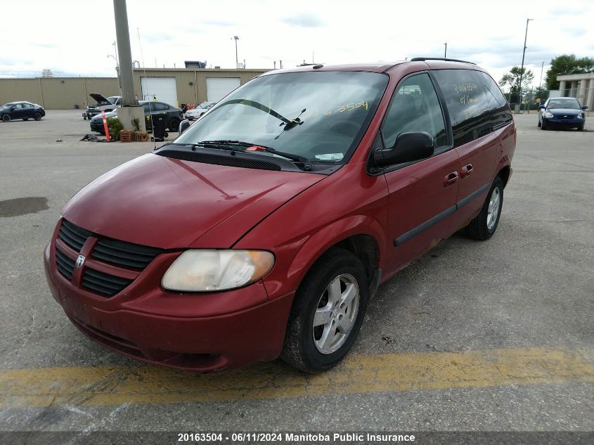 2007 Dodge Caravan Sxt VIN: 1D4GP45R87B227110 Lot: 20163504