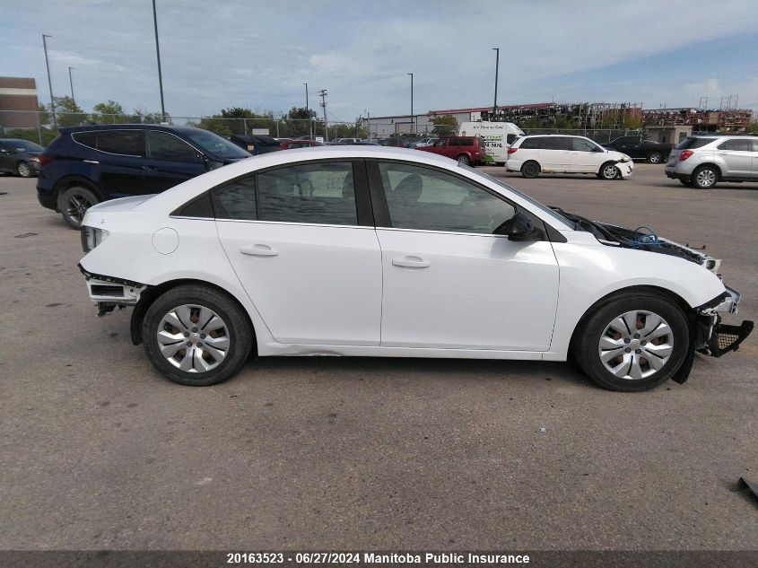 2015 Chevrolet Cruze Lt Turbo VIN: 1G1PC5SB1F7255539 Lot: 20163523