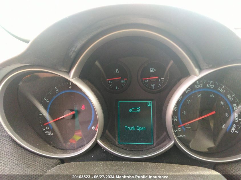 2015 Chevrolet Cruze Lt Turbo VIN: 1G1PC5SB1F7255539 Lot: 20163523