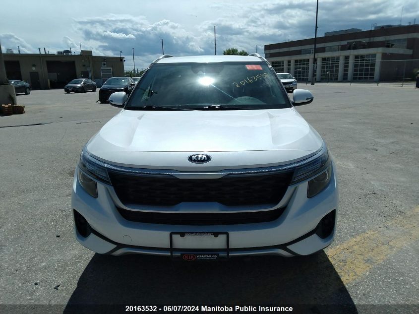 2021 Kia Seltos Ex VIN: KNDEUCAA3M7202654 Lot: 20163532