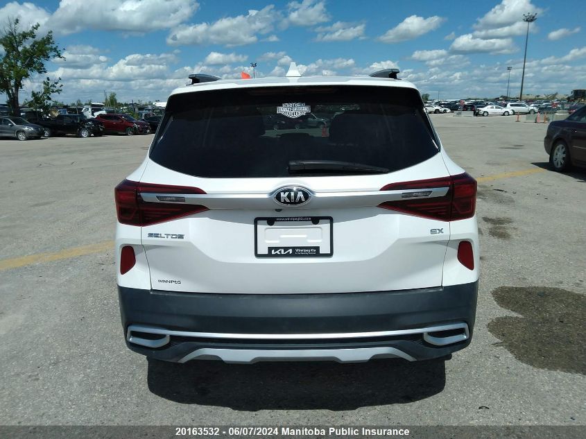 2021 Kia Seltos Ex VIN: KNDEUCAA3M7202654 Lot: 20163532