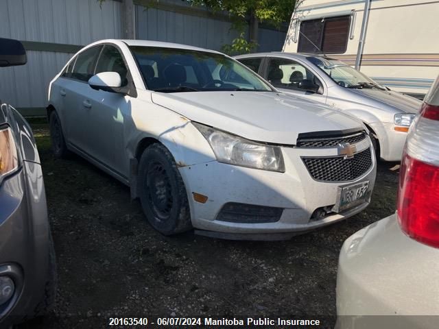 2012 Chevrolet Cruze Lt Turbo VIN: 1G1PL5SC9C7319248 Lot: 20163540