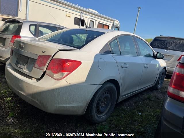 2012 Chevrolet Cruze Lt Turbo VIN: 1G1PL5SC9C7319248 Lot: 20163540