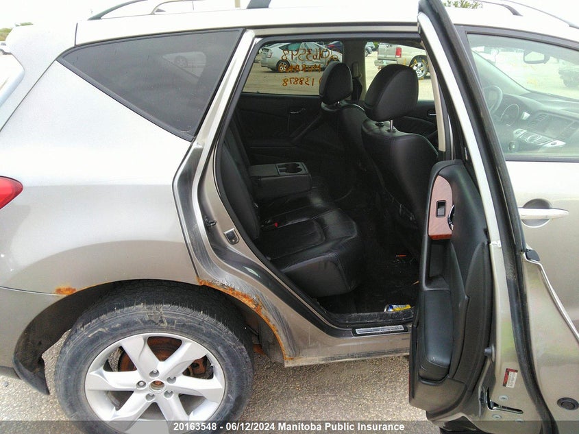 2010 Nissan Murano Le VIN: JN8AZ1MW9AW138878 Lot: 20163548