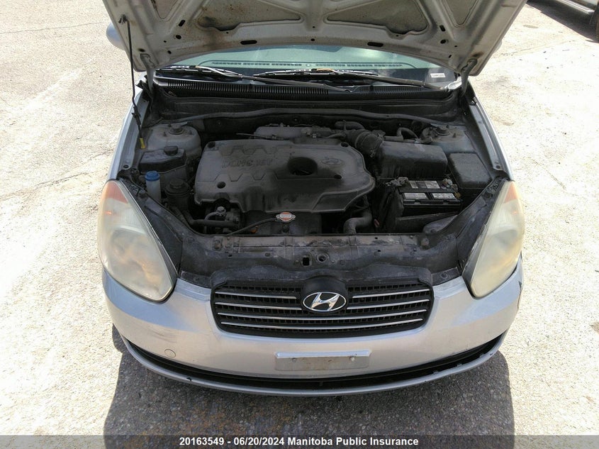 2008 Hyundai Accent Gl VIN: KMHCN45C58U245885 Lot: 20163549