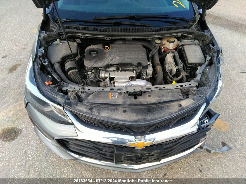 2019 Chevrolet Cruze Premier Turbo VIN: 1G1BF5SM6K7105374 Lot: 20163554