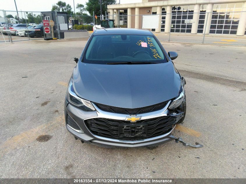 2019 Chevrolet Cruze Premier Turbo VIN: 1G1BF5SM6K7105374 Lot: 20163554
