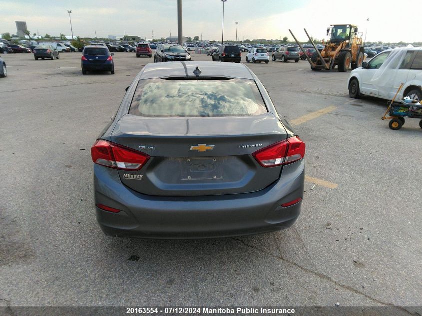 2019 Chevrolet Cruze Premier Turbo VIN: 1G1BF5SM6K7105374 Lot: 20163554