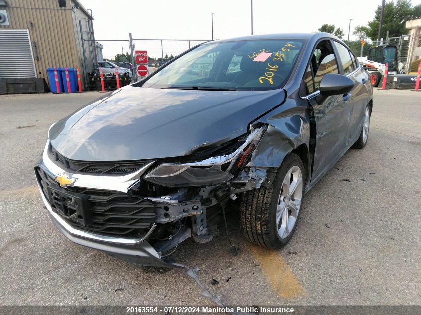 2019 Chevrolet Cruze Premier Turbo VIN: 1G1BF5SM6K7105374 Lot: 20163554