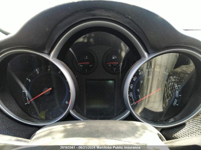 2013 Chevrolet Cruze Lt Turbo VIN: 1G1PC5SB0D7292403 Lot: 20163561