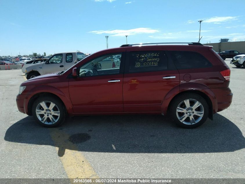 2009 Dodge Journey R/T VIN: 3D4GH67V29T556941 Lot: 20163566