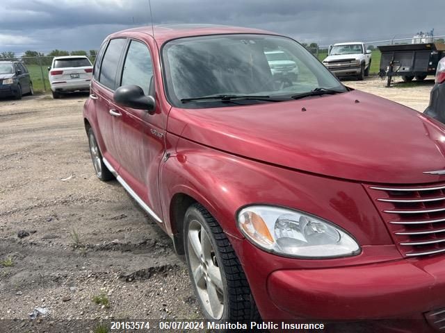 2005 Chrysler Pt Cruiser Gt VIN: 3C8FY78G65T620308 Lot: 20163574