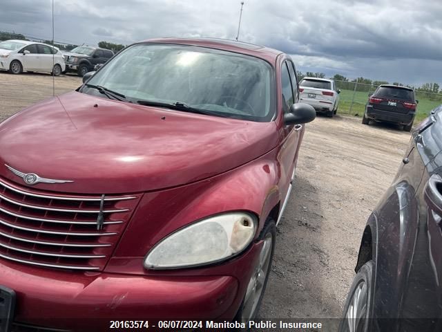 2005 Chrysler Pt Cruiser Gt VIN: 3C8FY78G65T620308 Lot: 20163574