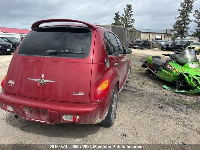 2005 Chrysler Pt Cruiser Gt VIN: 3C8FY78G65T620308 Lot: 20163574