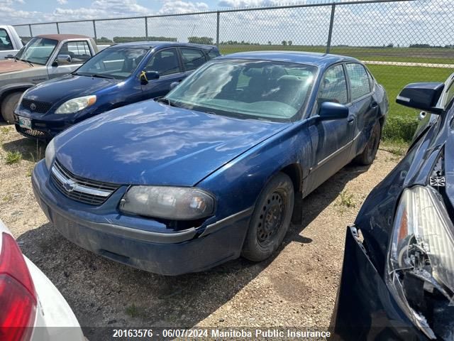 2004 Chevrolet Impala VIN: 2G1WF52E249434097 Lot: 20163576