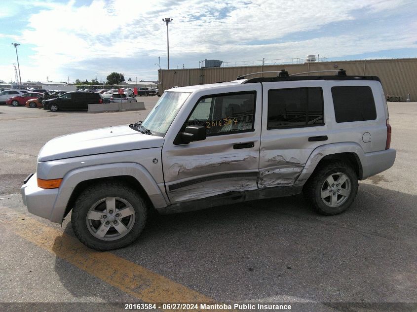 2006 Jeep Commander VIN: 1J8HG48N86C161542 Lot: 20163584