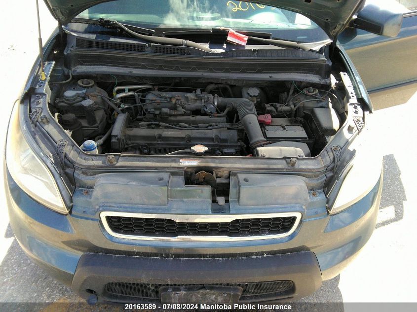 2011 Kia Soul 2U VIN: KNDJT2A29B7305563 Lot: 20163589