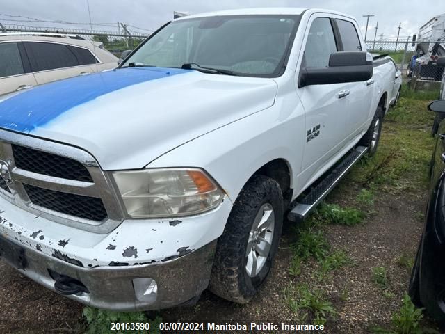 2013 Ram 1500 Slt VIN: 1C6RR7LGXDS503373 Lot: 20163590