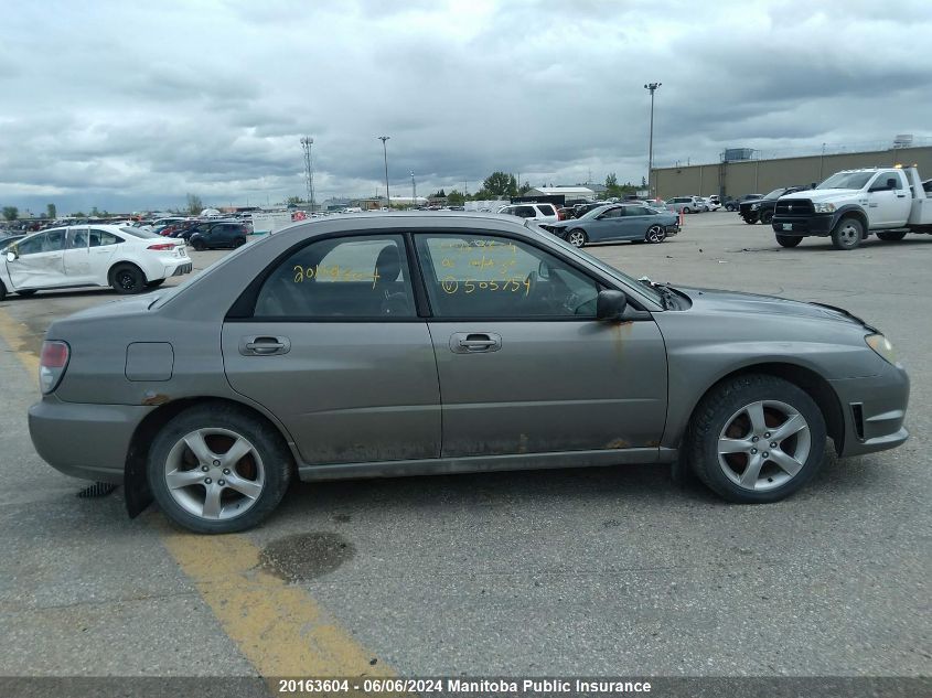 2006 Subaru Impreza 2.5Rs VIN: JF1GD676X6H505754 Lot: 20163604