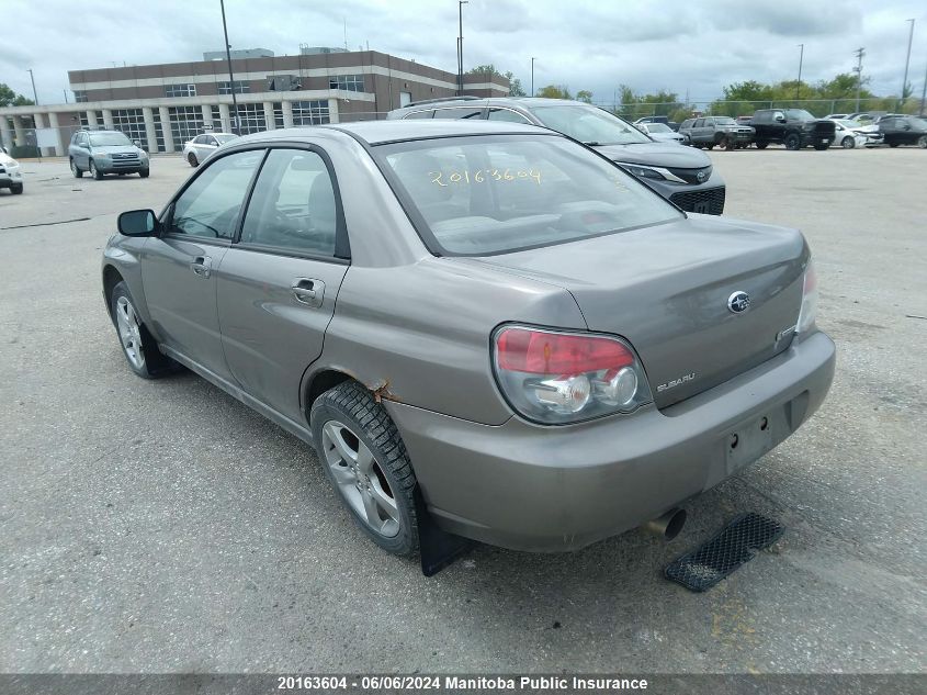 2006 Subaru Impreza 2.5Rs VIN: JF1GD676X6H505754 Lot: 20163604