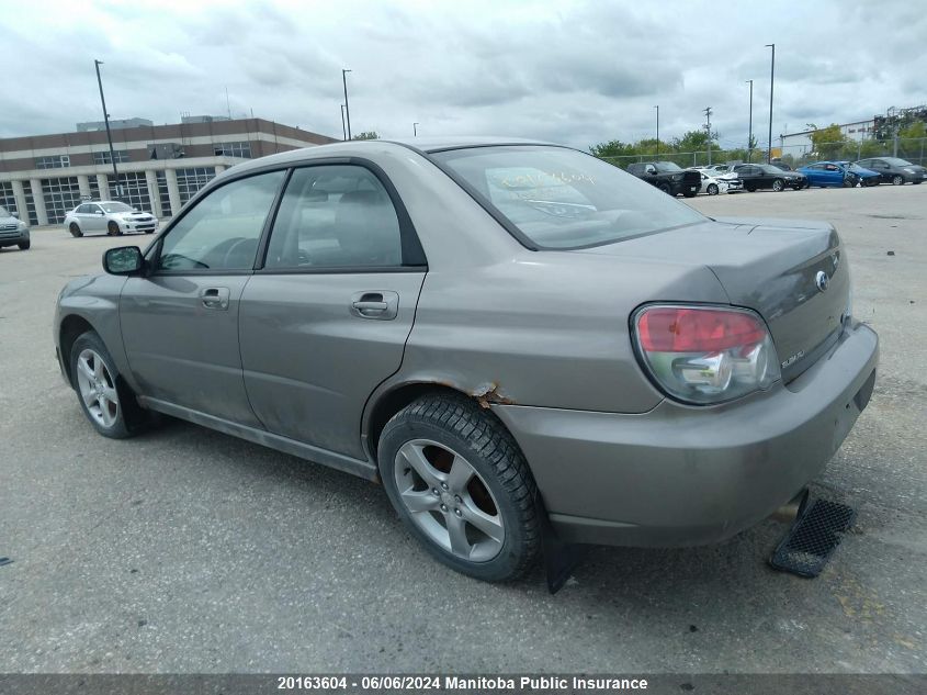 2006 Subaru Impreza 2.5Rs VIN: JF1GD676X6H505754 Lot: 20163604