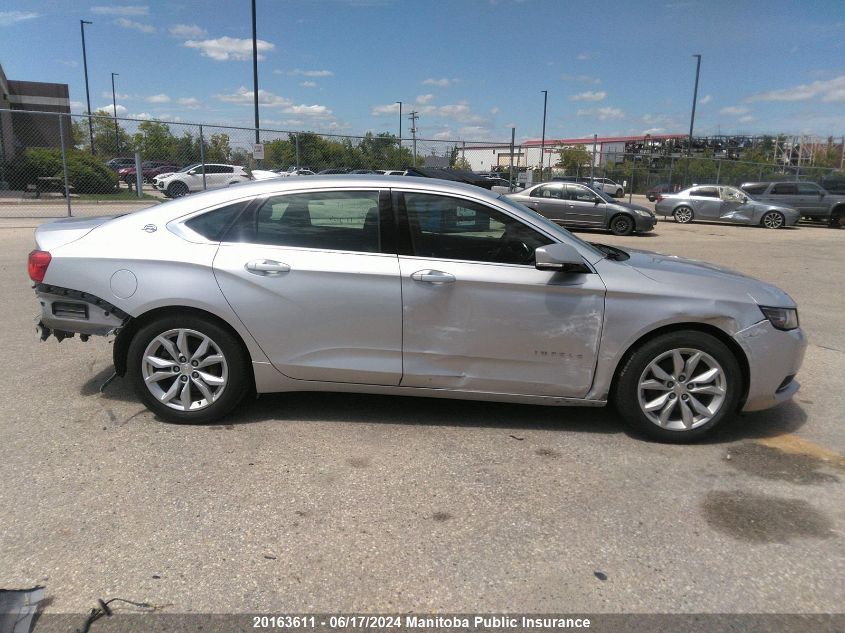 2017 Chevrolet Impala Lt VIN: 1G1105SAXHU181466 Lot: 20163611