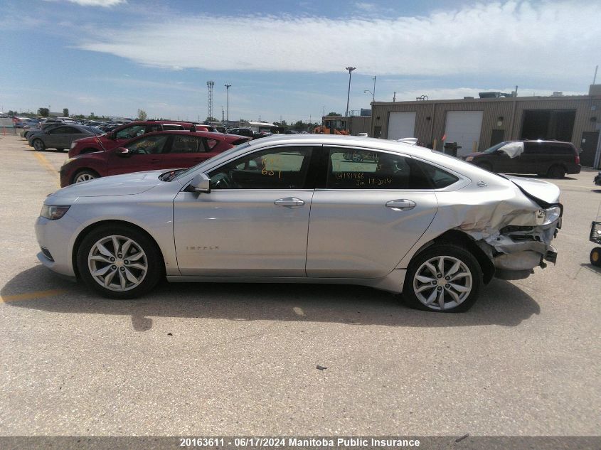 2017 Chevrolet Impala Lt VIN: 1G1105SAXHU181466 Lot: 20163611