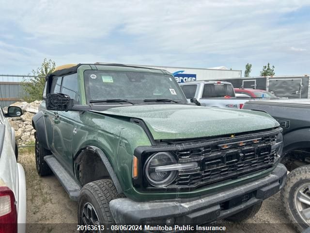 2023 Ford Bronco Outer Banks VIN: 1FMEE5BP9PLB40289 Lot: 20163613