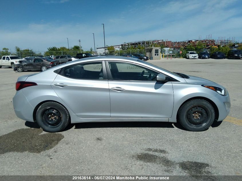 2014 Hyundai Elantra Gls VIN: 5NPDH4AE8EH486739 Lot: 20163614