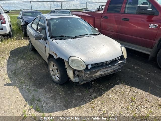 2004 Dodge Sx 2.0 R/T VIN: 1B3ES76FX4D526012 Lot: 20163617