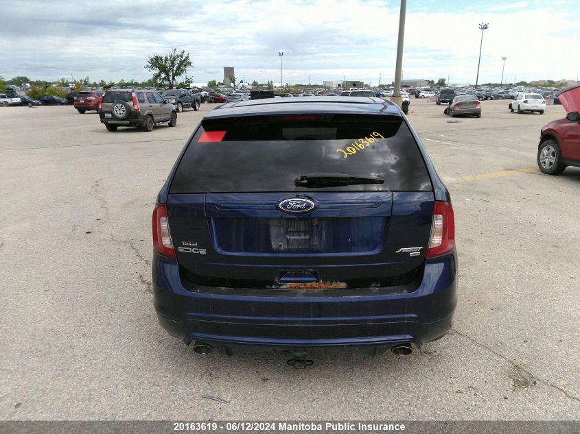 2011 Ford Edge Limited VIN: 2FMDK4AK8BBB24582 Lot: 20163619