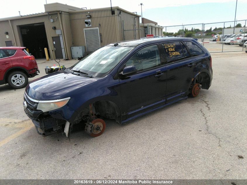 2011 Ford Edge Limited VIN: 2FMDK4AK8BBB24582 Lot: 20163619