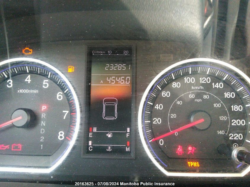 2008 Honda Cr-V Lx VIN: 5J6RE48338L818325 Lot: 20163625