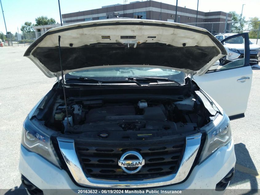 2017 Nissan Pathfinder Sl VIN: 5N1DR2MMXHC664229 Lot: 20163632