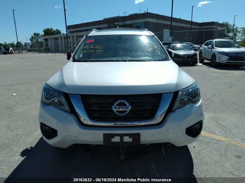 2017 Nissan Pathfinder Sl VIN: 5N1DR2MMXHC664229 Lot: 20163632