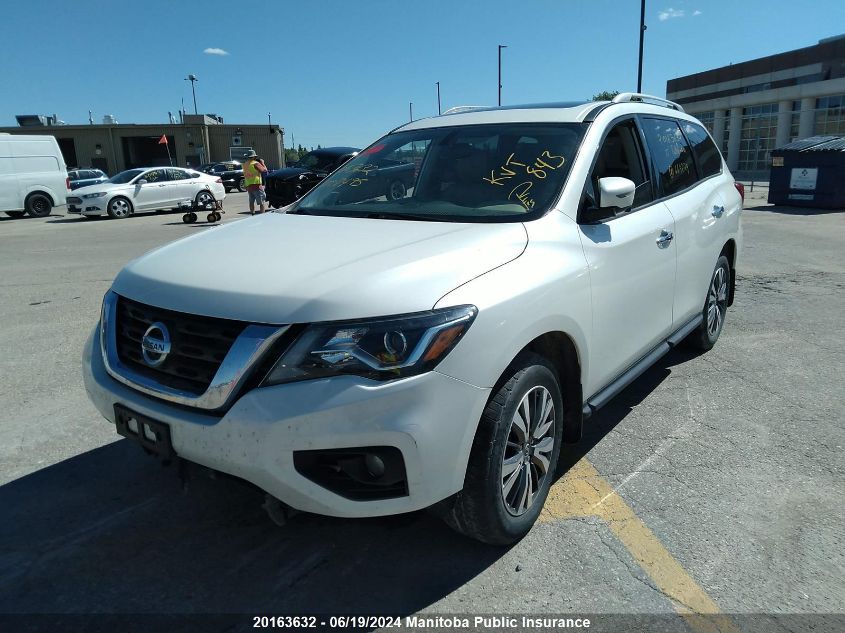 2017 Nissan Pathfinder Sl VIN: 5N1DR2MMXHC664229 Lot: 20163632