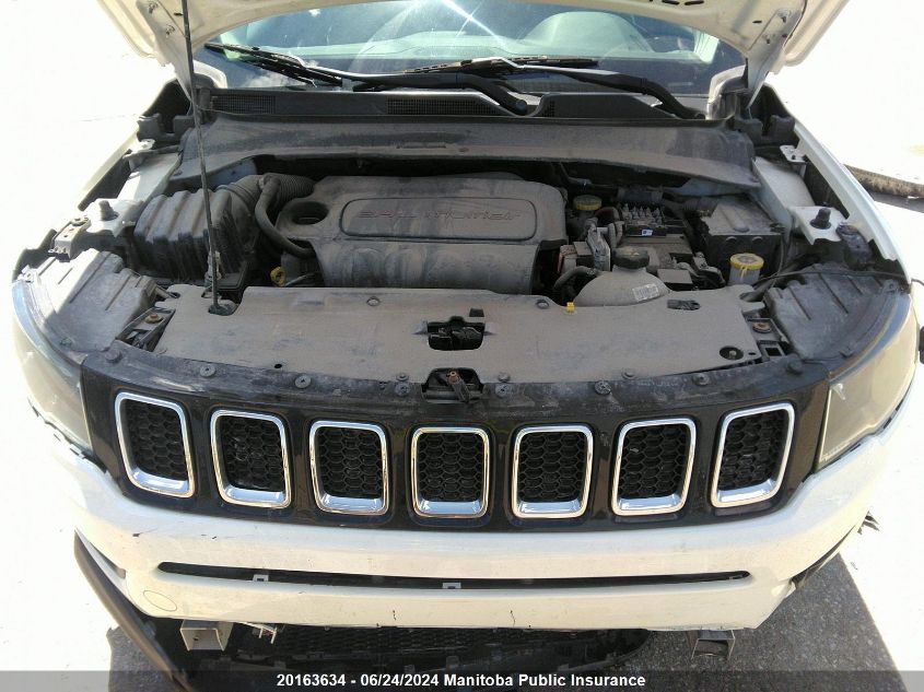 2018 Jeep Compass North VIN: 3C4NJDBBXJT145740 Lot: 20163634