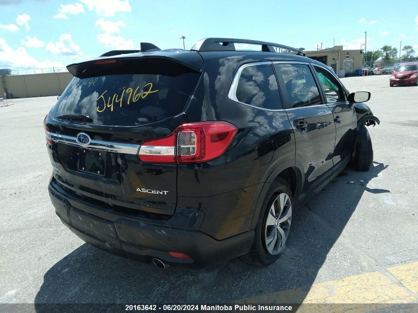 2019 Subaru Ascent Touring VIN: 4S4WMAGDXK3432024 Lot: 20163642