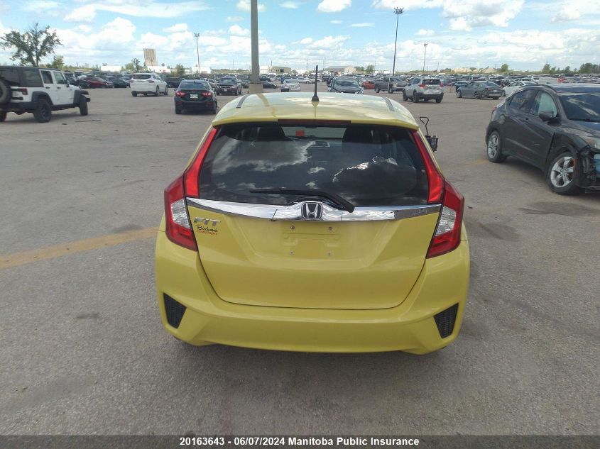 2016 Honda Fit Ex VIN: 3HGGK5H70GM104049 Lot: 20163643