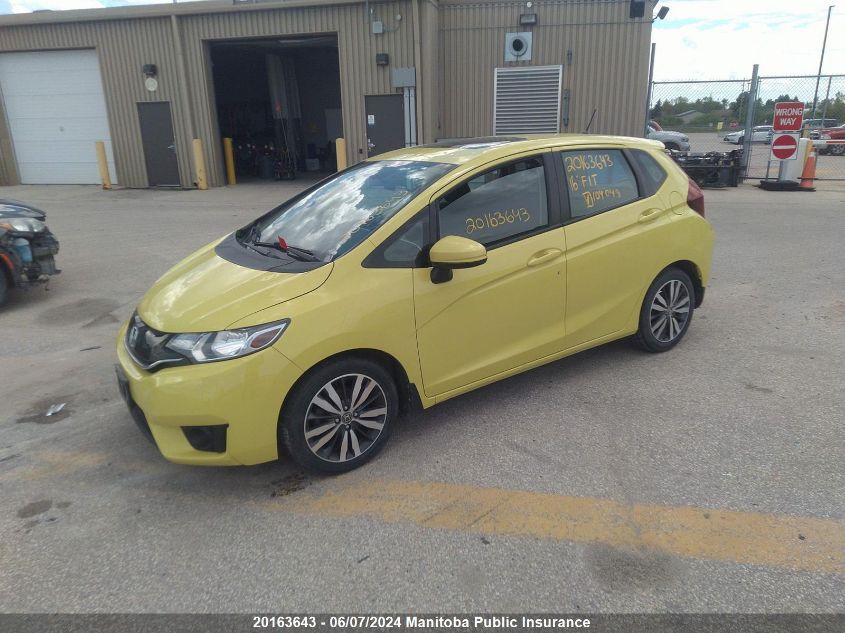 2016 Honda Fit Ex VIN: 3HGGK5H70GM104049 Lot: 20163643