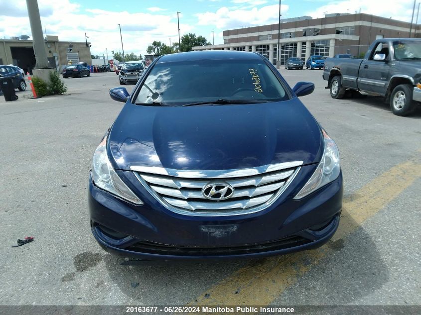 2013 Hyundai Sonata Gl VIN: 5NPEB4AC3DH763459 Lot: 20163677