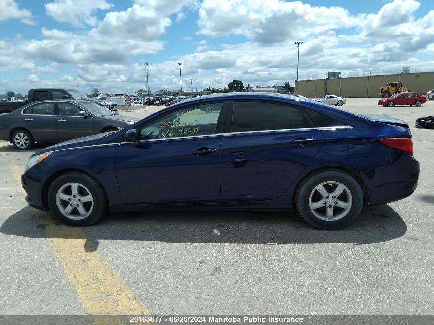 2013 Hyundai Sonata Gl VIN: 5NPEB4AC3DH763459 Lot: 20163677