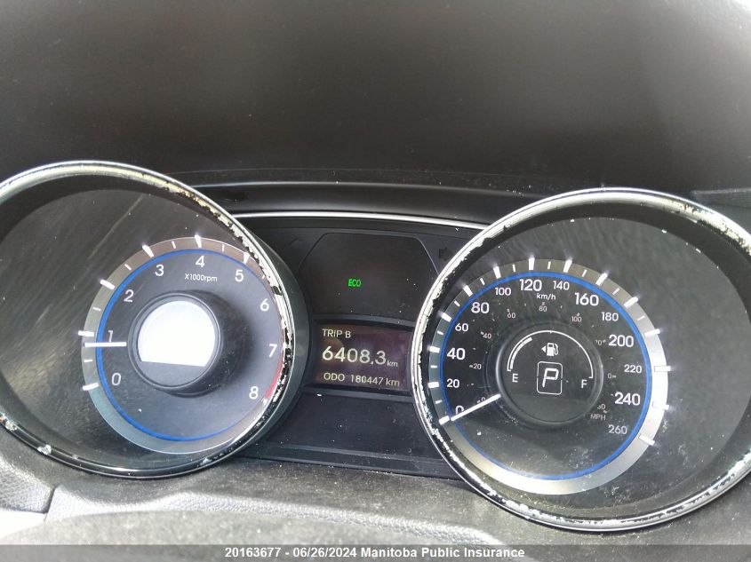 2013 Hyundai Sonata Gl VIN: 5NPEB4AC3DH763459 Lot: 20163677